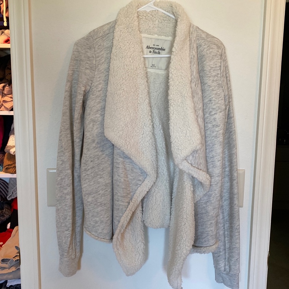 A&F Teddy Cardigan